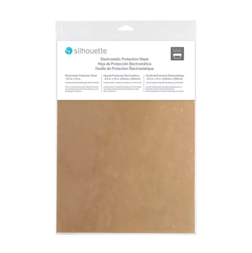Hojas de protección electrostática Silhouette Portrait 4