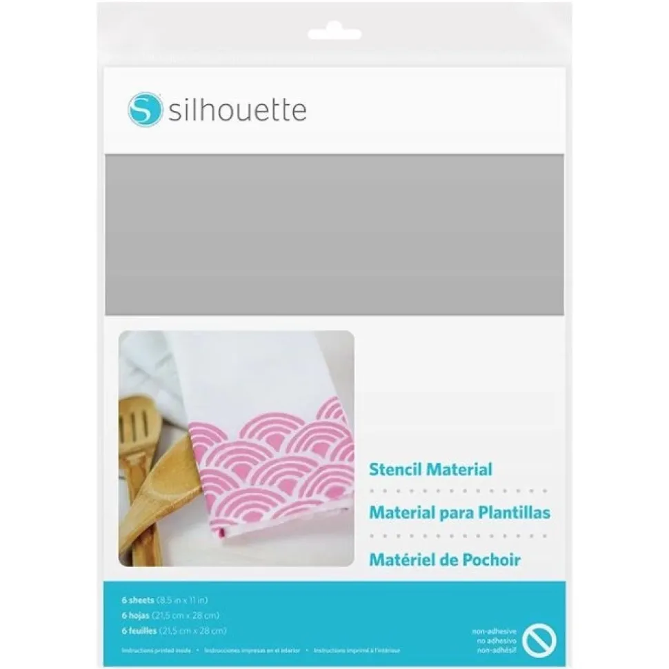 Hojas de stencil Silhouette