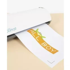 Hojas Transferibles Imprimibles Blanco Silhouette Colores Oscuros A4