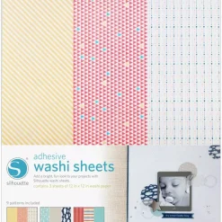 Hojas Washi Adhesivas Silhouette
