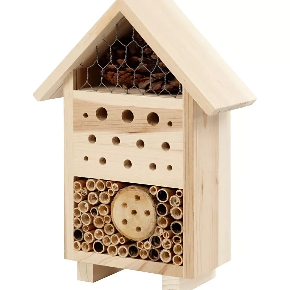 Hotel para insectos de madera