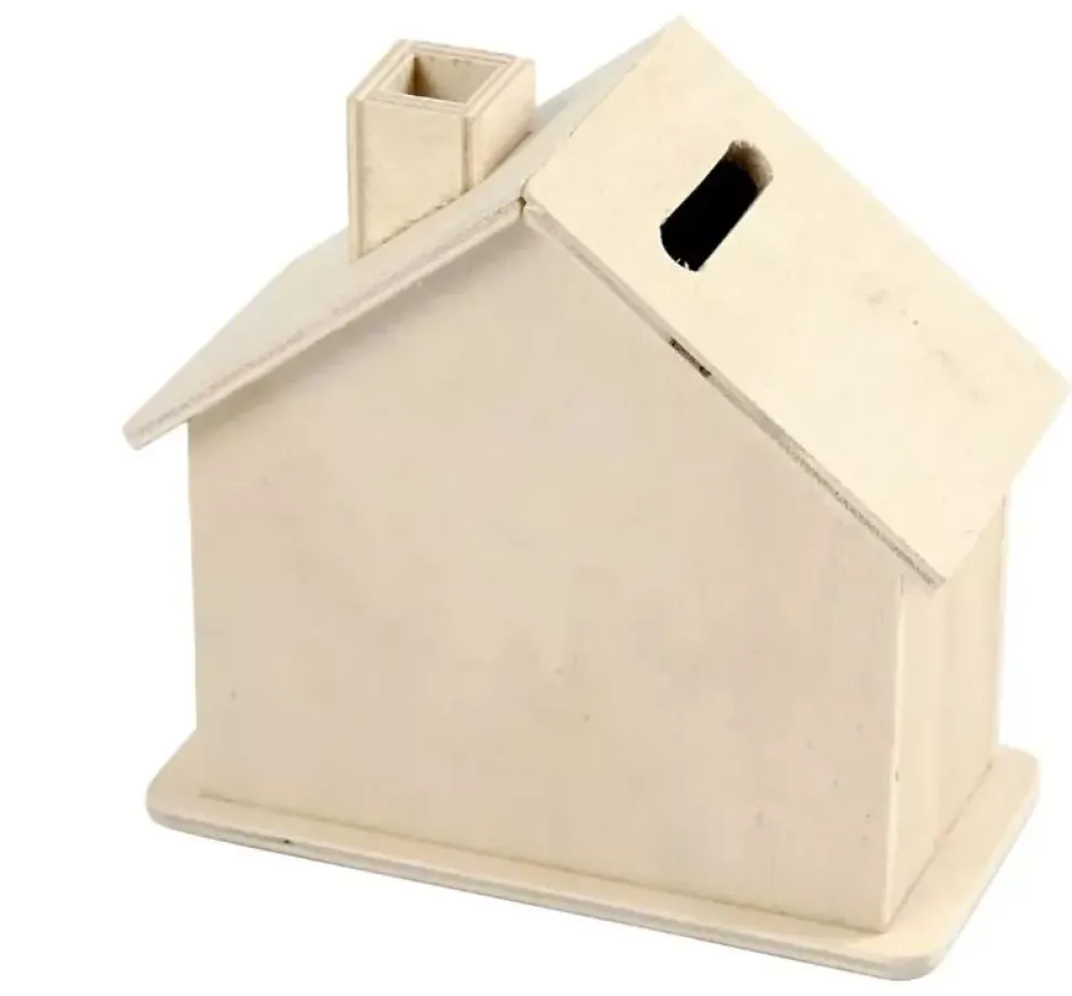 Hucha Casita de Madera Creativ Company