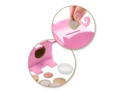 Hucha de Madera Cerdito MultiCraft