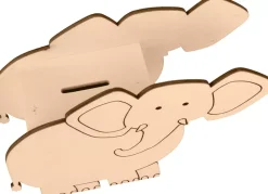 Hucha de Madera Elefante Safari Artemio