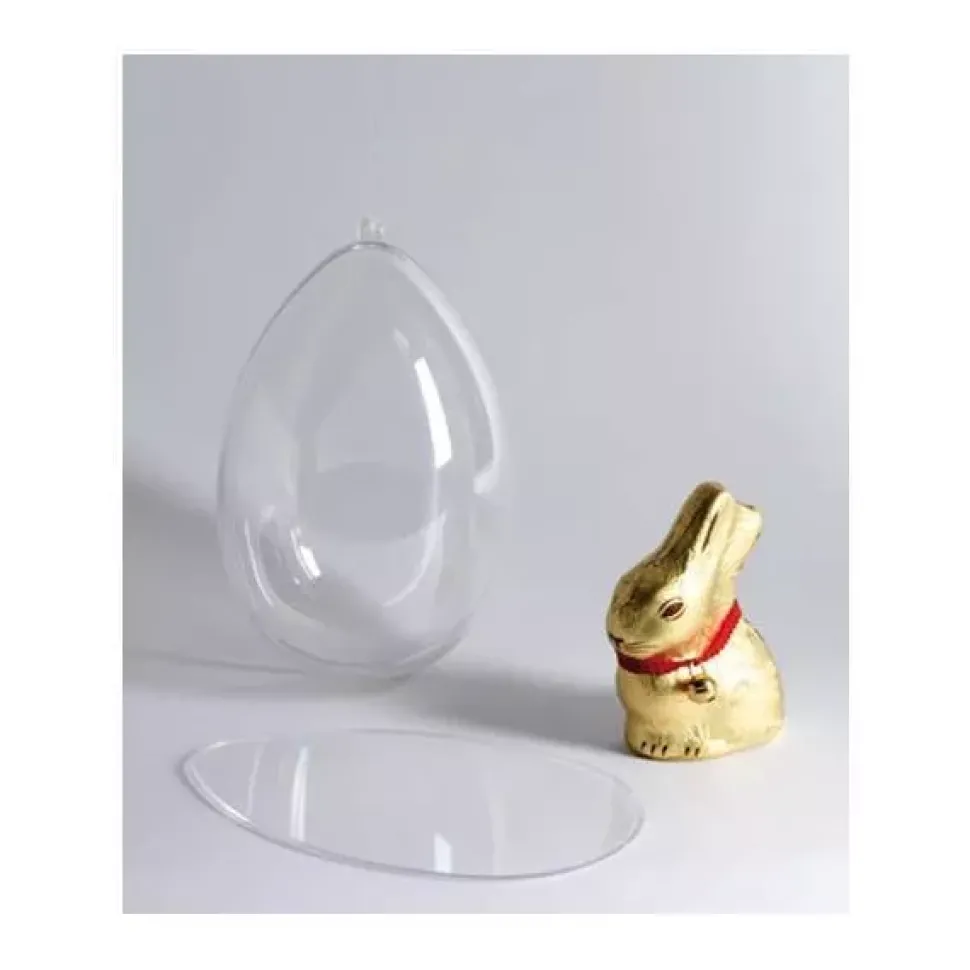 Huevo Transparente de Plástico