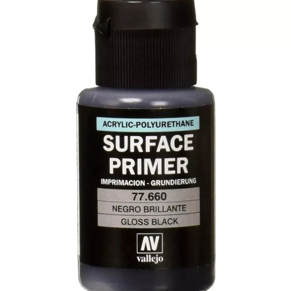 Imprimación 660 Negro Brillante Primers Vallejo 32ml