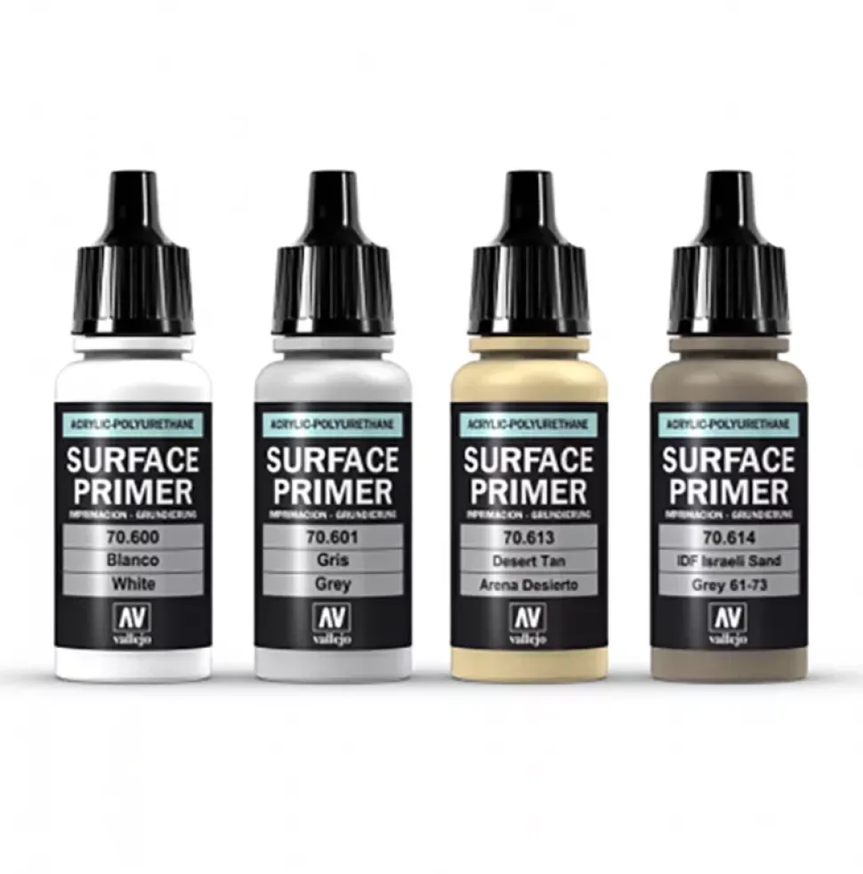 Imprimación Acrílica Aerógrafo Primers Vallejo 17ml