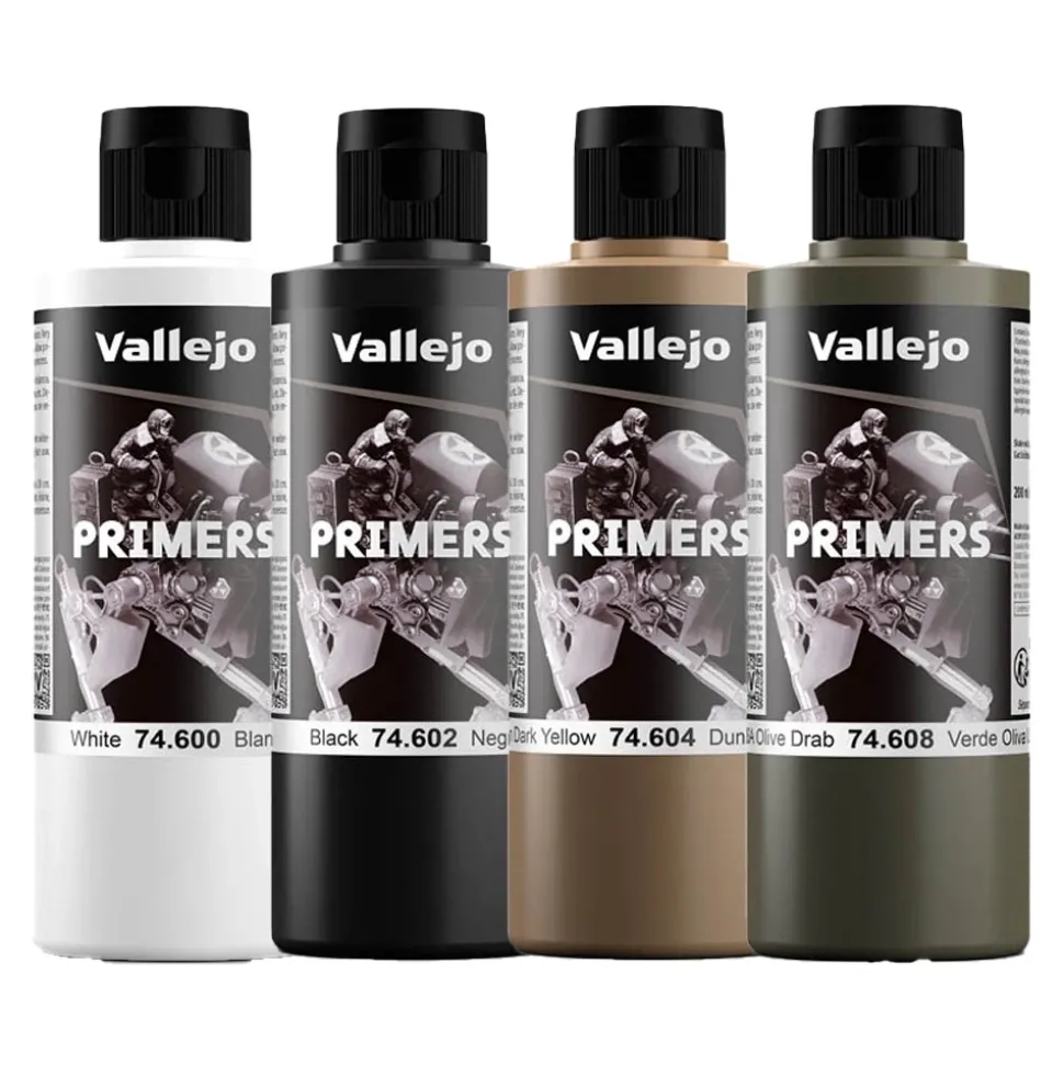 Imprimación Acrílica Aerógrafo Primers Vallejo 200ml