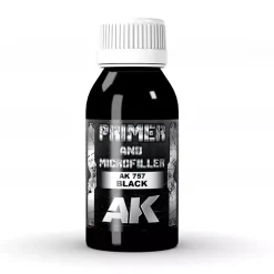 Imprimación y microrrelleno negro AK Interactive 100ml