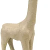 Jirafa de papel maché