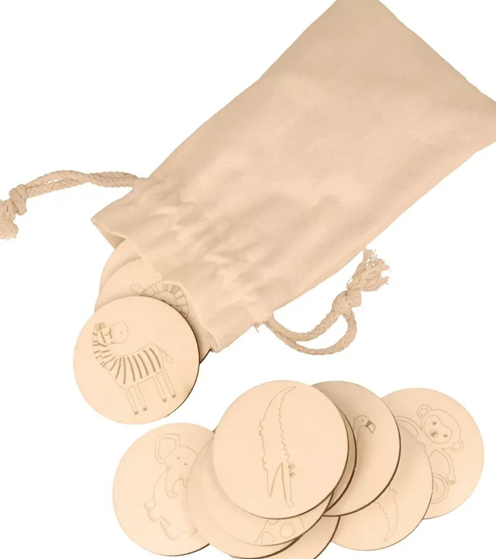 Juego de Memoria de Madera Safari Artemio