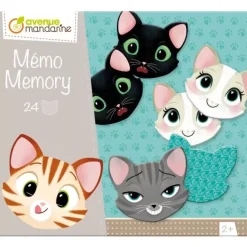 Juego de memoria Gatos Avenue Mandarine