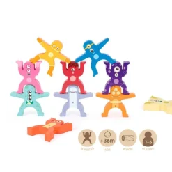 Juguete educativo de madera Aliens Tower Milan