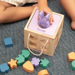 Juguete educativo de madera Rabbit Milan