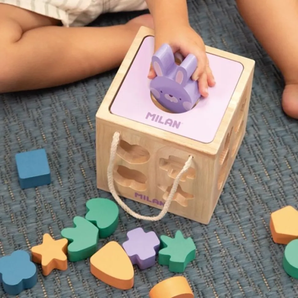 Juguete educativo de madera Rabbit Milan