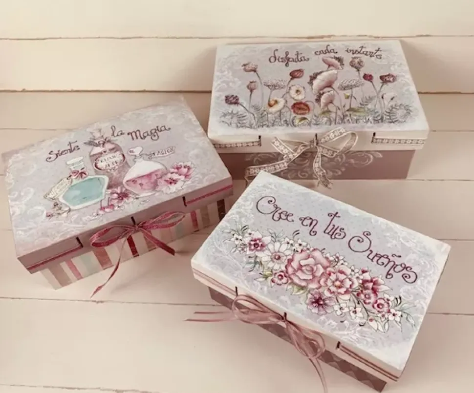 Kit 3 Cajas Prediseñadas "Cree en tus Sueños" Dayka