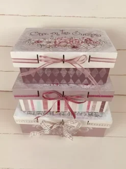 Kit 3 Cajas Prediseñadas "Cree en tus Sueños" Dayka