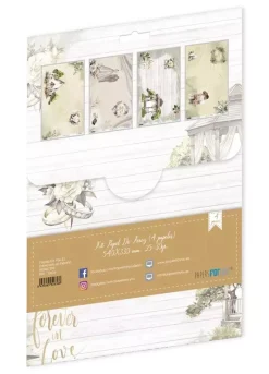 Kit 4 Papeles de Arroz I Wedding Day PapersForYou 54x33cm