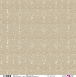 Kit 8 papeles de tela Santa's Workshop PapersForYou 30x30cm