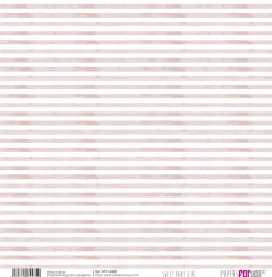 Kit 8 Papeles Tela Sweet Baby Girl PapersForYou 30x30cm