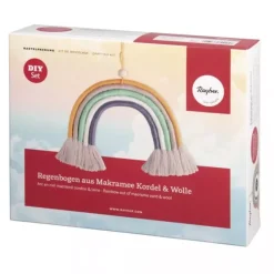 Kit Arcoíris de Macramé Rayher