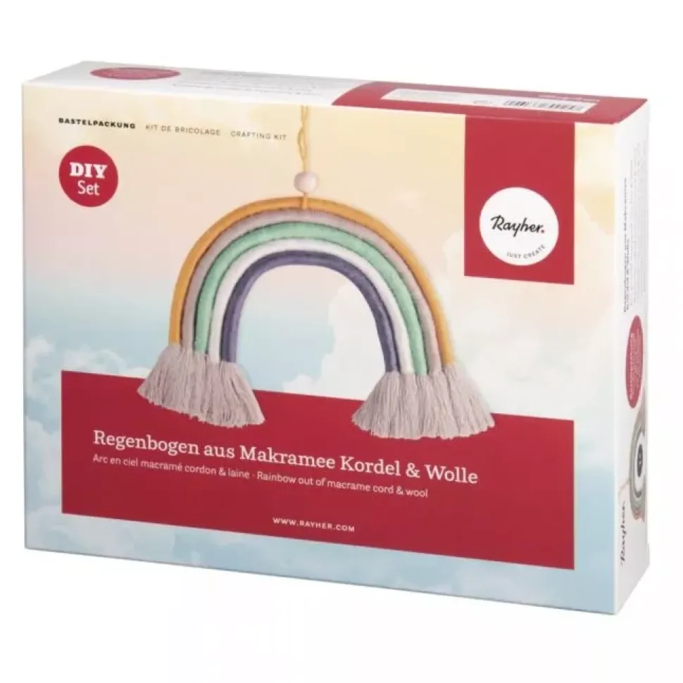 Kit Arcoíris de Macramé Rayher