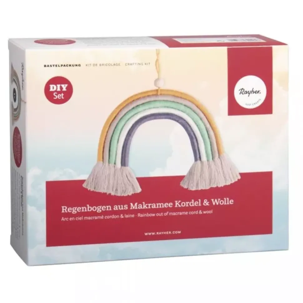 Kit Arcoíris de Macramé Rayher