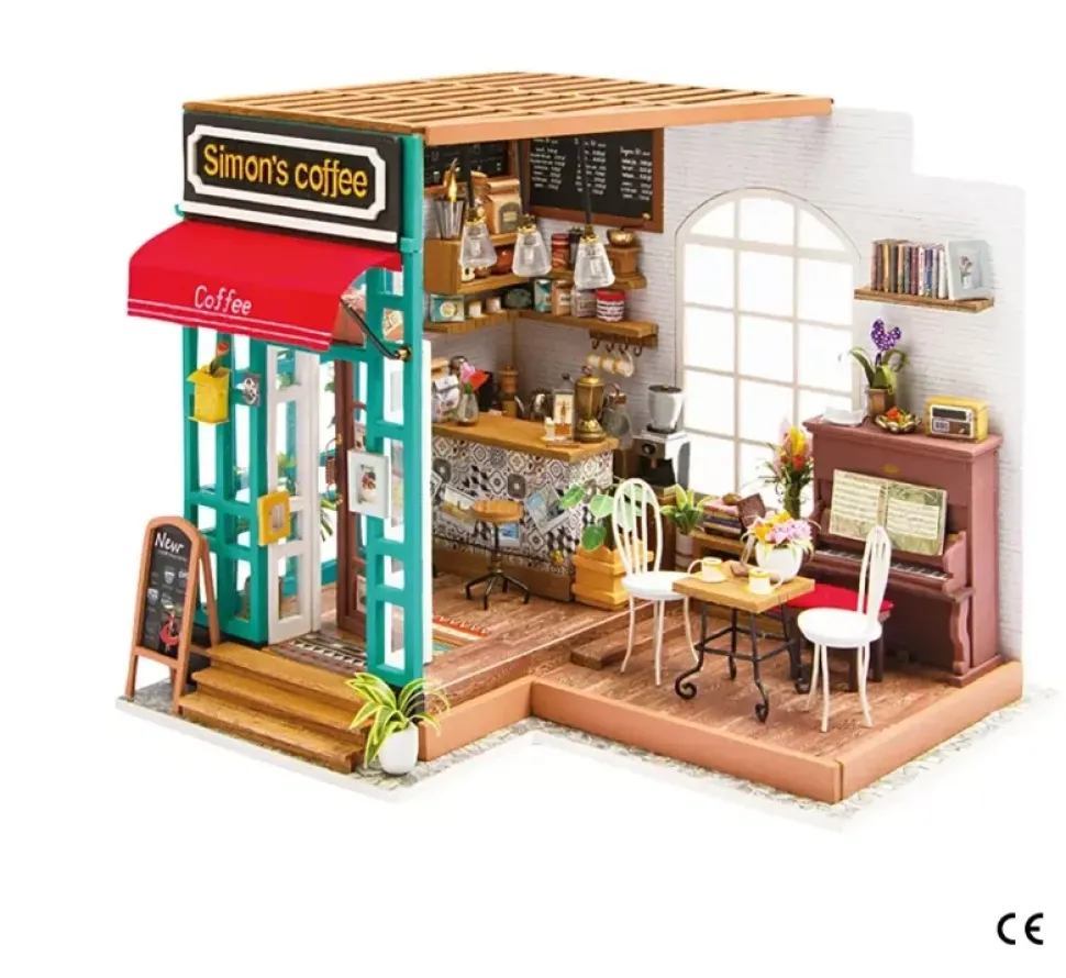 Kit Cafetería en Miniatura DIY Creativ Company