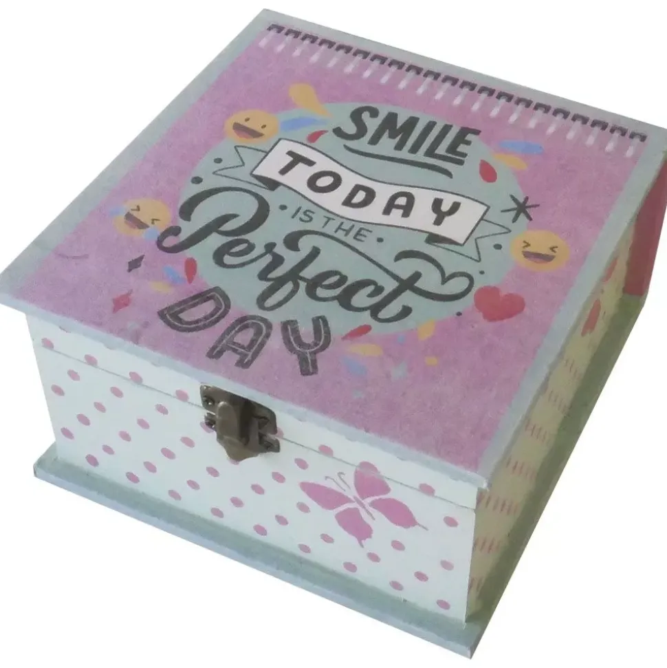 Kit Caja Libro Bisagra Smile Decoman
