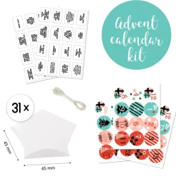 Kit calendario de adviento 3 Fabrika Decoru