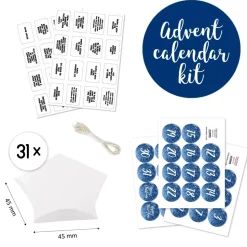 Kit calendario de adviento 14 Fabrika Decoru