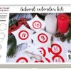 Kit calendario de adviento 4 Fabrika Decoru