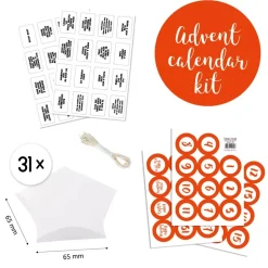 Kit calendario de adviento 4 Fabrika Decoru