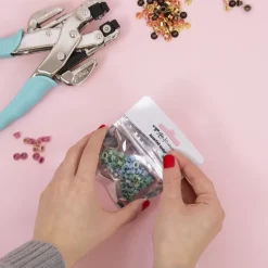 Kit Crop-A-Dile Rose Gold + 180 Ojales