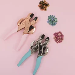 Kit Crop-A-Dile Rose Gold + 180 Ojales