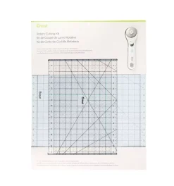 Kit Cutter Rotatorio 45mm + Base de Corte + Regla Cricut