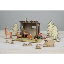 Kit 3D de Madera Cabaña en el Bosque Rayher