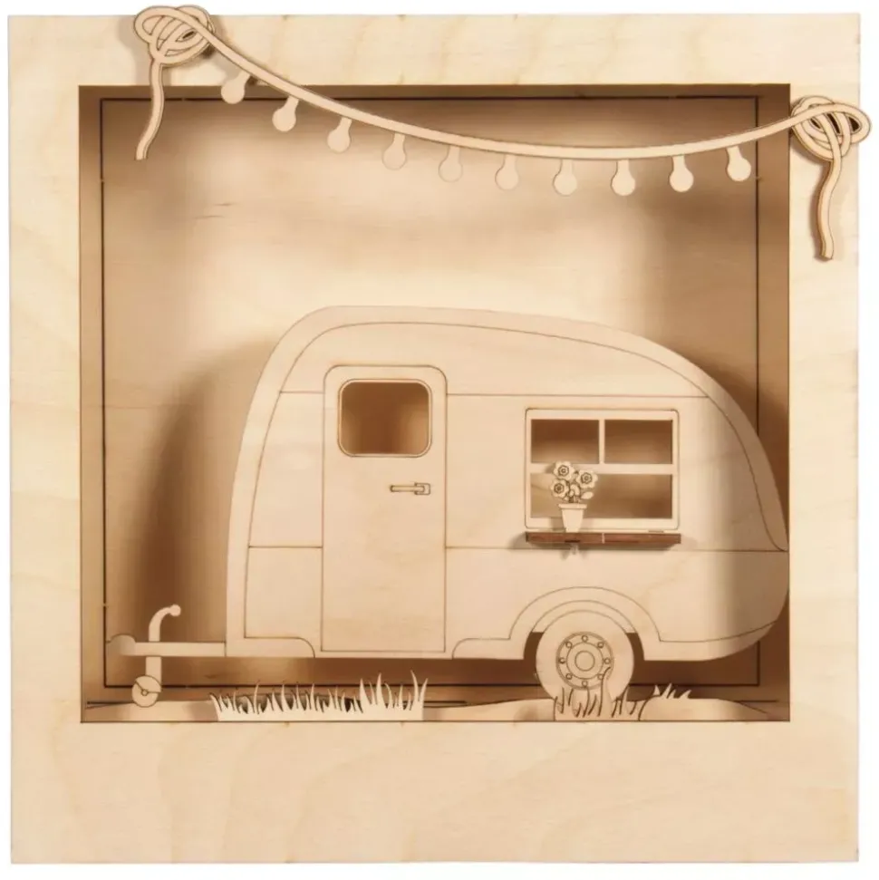 Kit 3D de Madera Caravana Rayher
