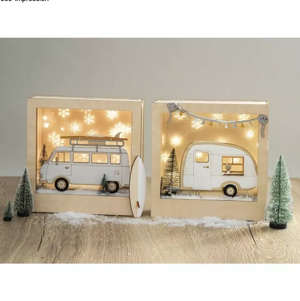 Kit 3D de Madera Caravana Rayher