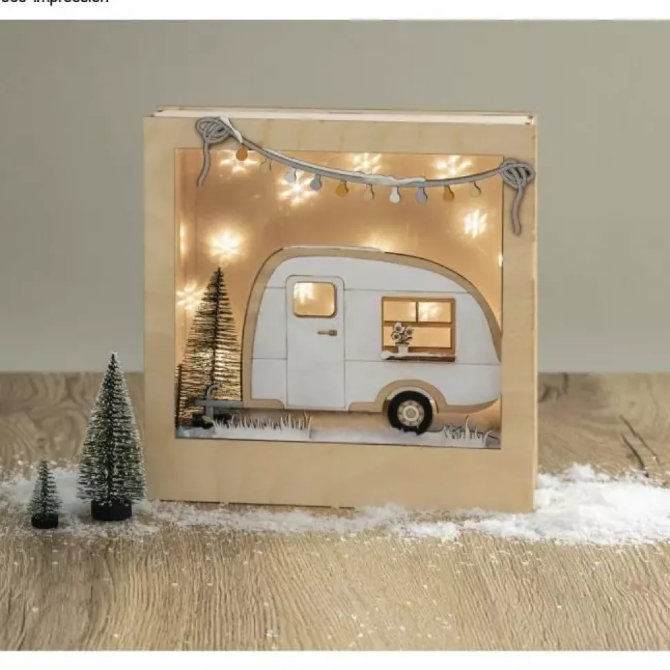 Kit 3D de Madera Caravana Rayher