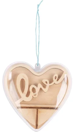 Kit 3D de Madera Corazón Decorativo Rayher