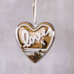 Kit 3D de Madera Corazón Decorativo Rayher