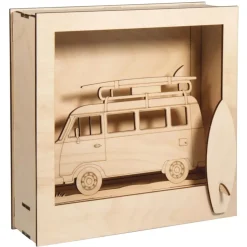 Kit 3D de Madera Furgoneta Camper Rayher