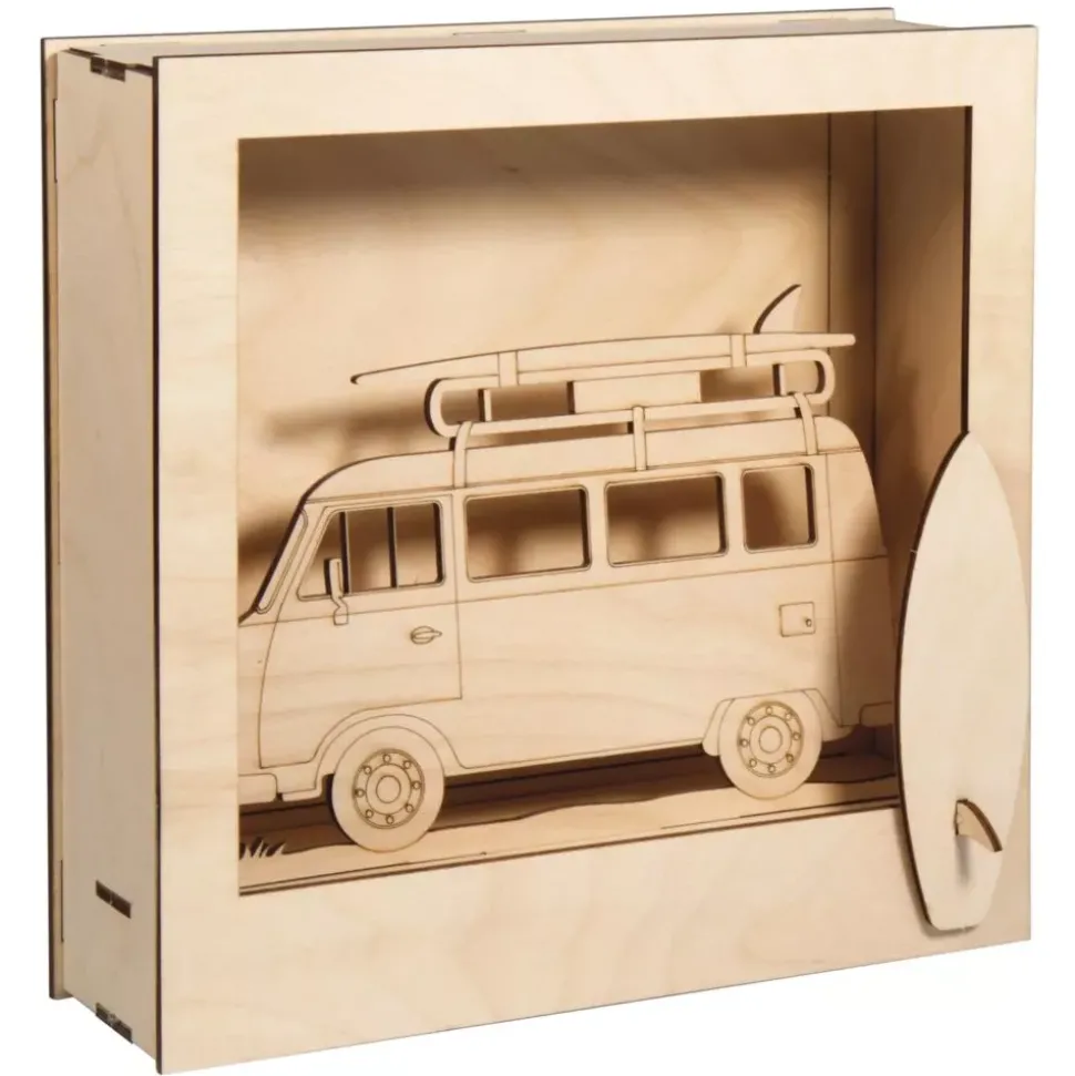 Kit 3D de Madera Furgoneta Camper Rayher