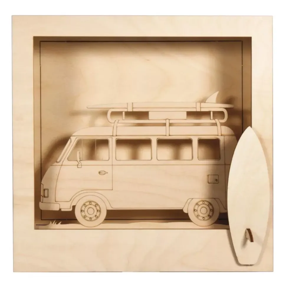 Kit 3D de Madera Furgoneta Camper Rayher