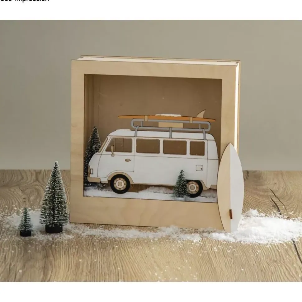 Kit 3D de Madera Furgoneta Camper Rayher