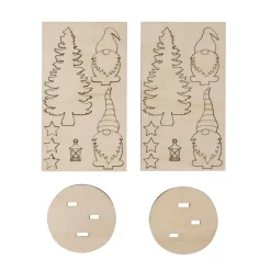 Kit 3D de Madera Gnomos Rayher