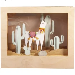 Kit 3D de madera Llama