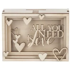 Kit 3D de madera Love