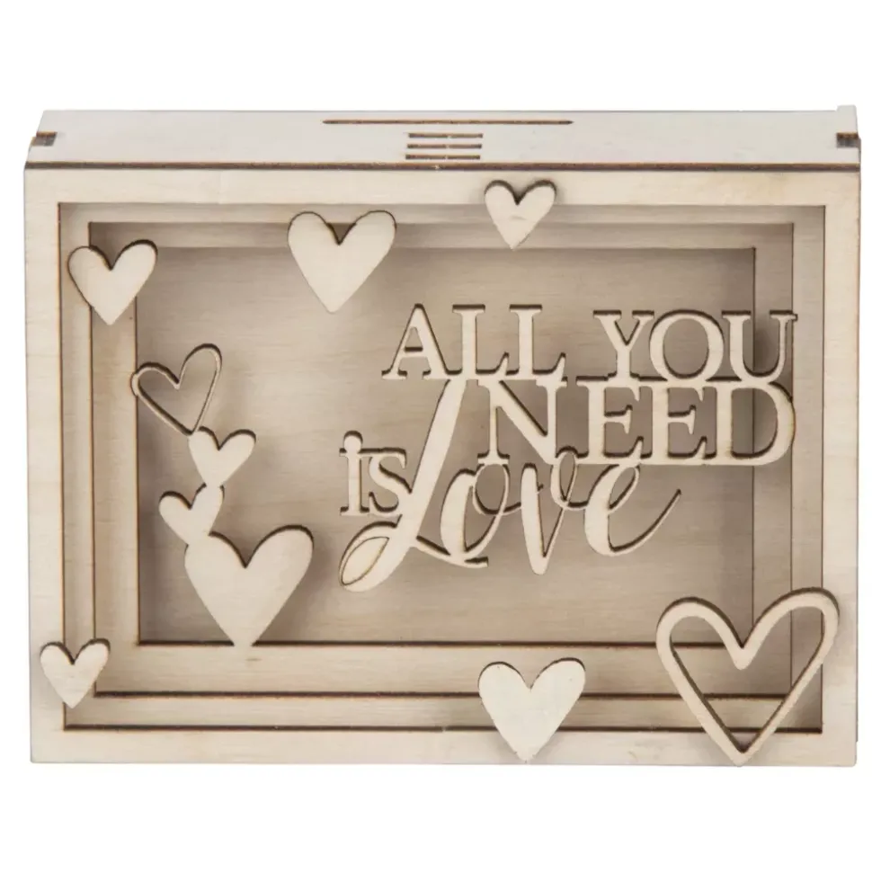 Kit 3D de madera Love